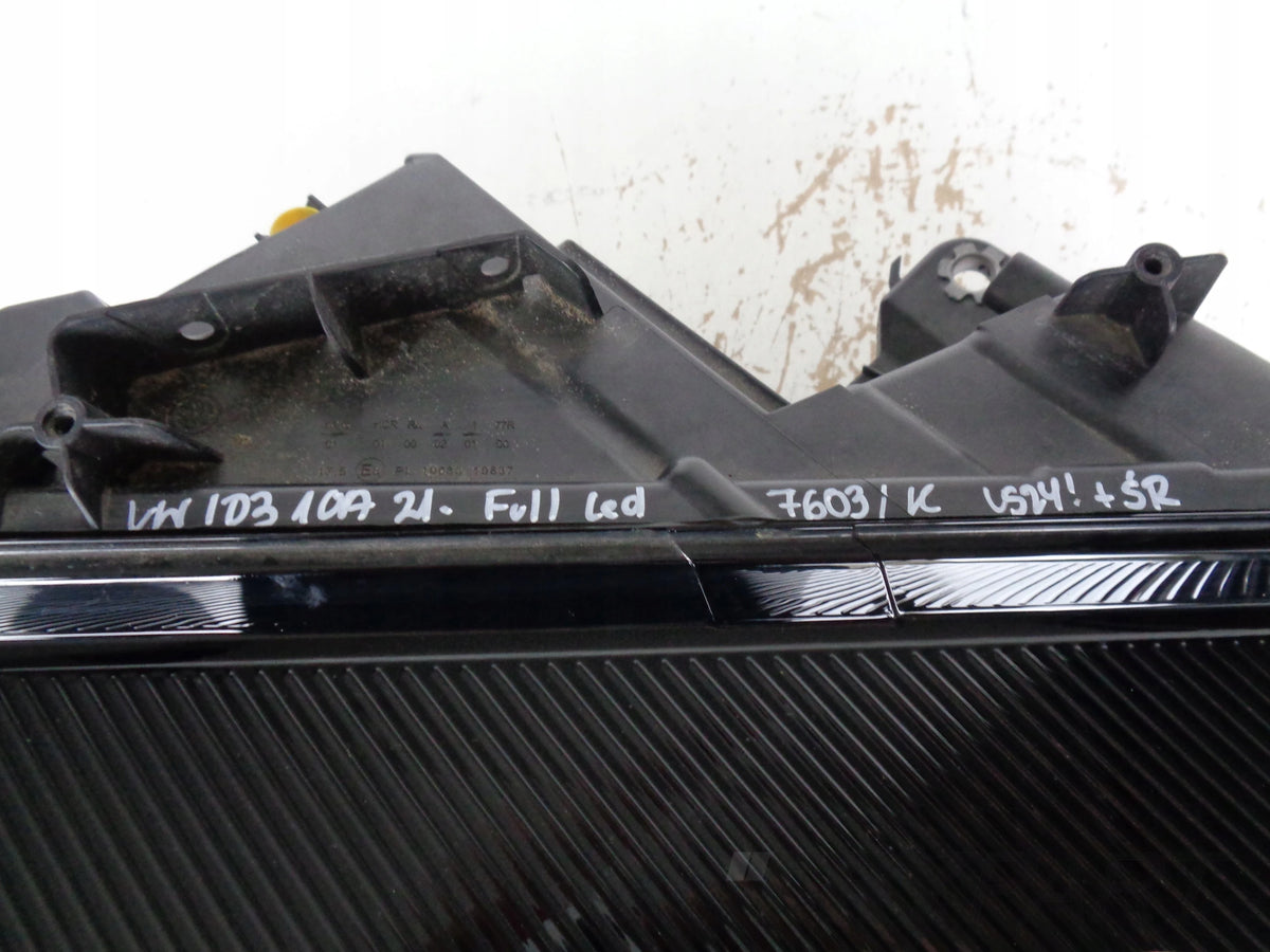 RIGHT HEADLIGHT LAMP VW ID3 10A 21- FULL LED