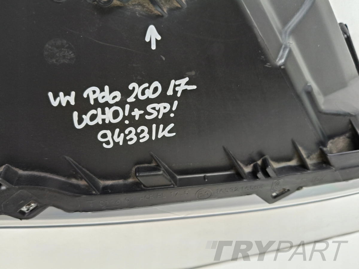 RIGHT HEADLIGHT LAMP VW POLO 2G 2G0 17-