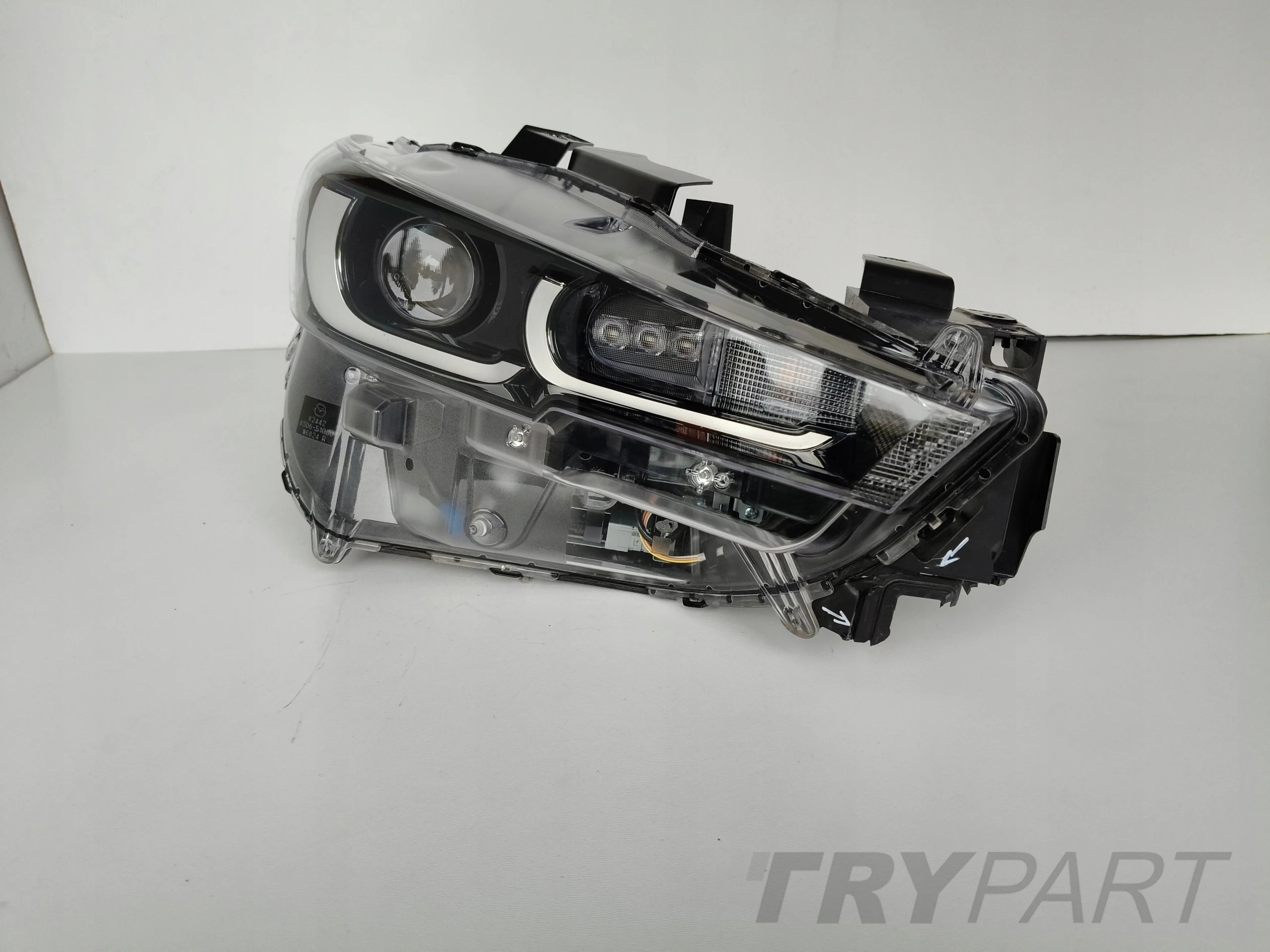 RIGHT HEADLIGHT MAZDA CX5 II 21- FACELIFT FULL LED 12 PIN