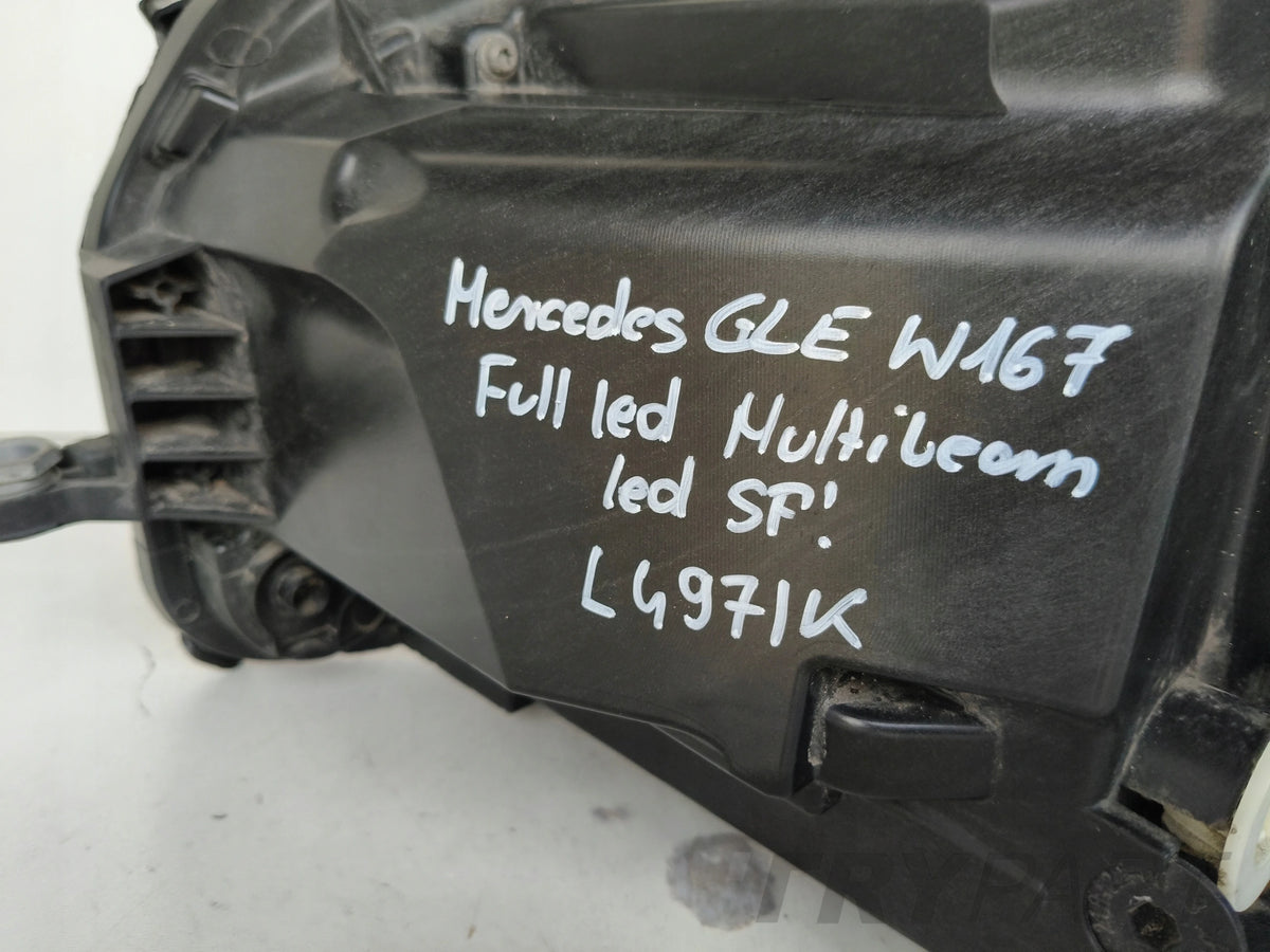 RIGHT HEADLIGHT MERCEDES GLE W167 19- FULL LED MULTIBEAM LED