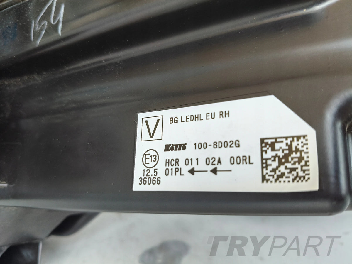 RIGHT HEADLIGHT NISSAN QASHQAI III 20- FULL LED
