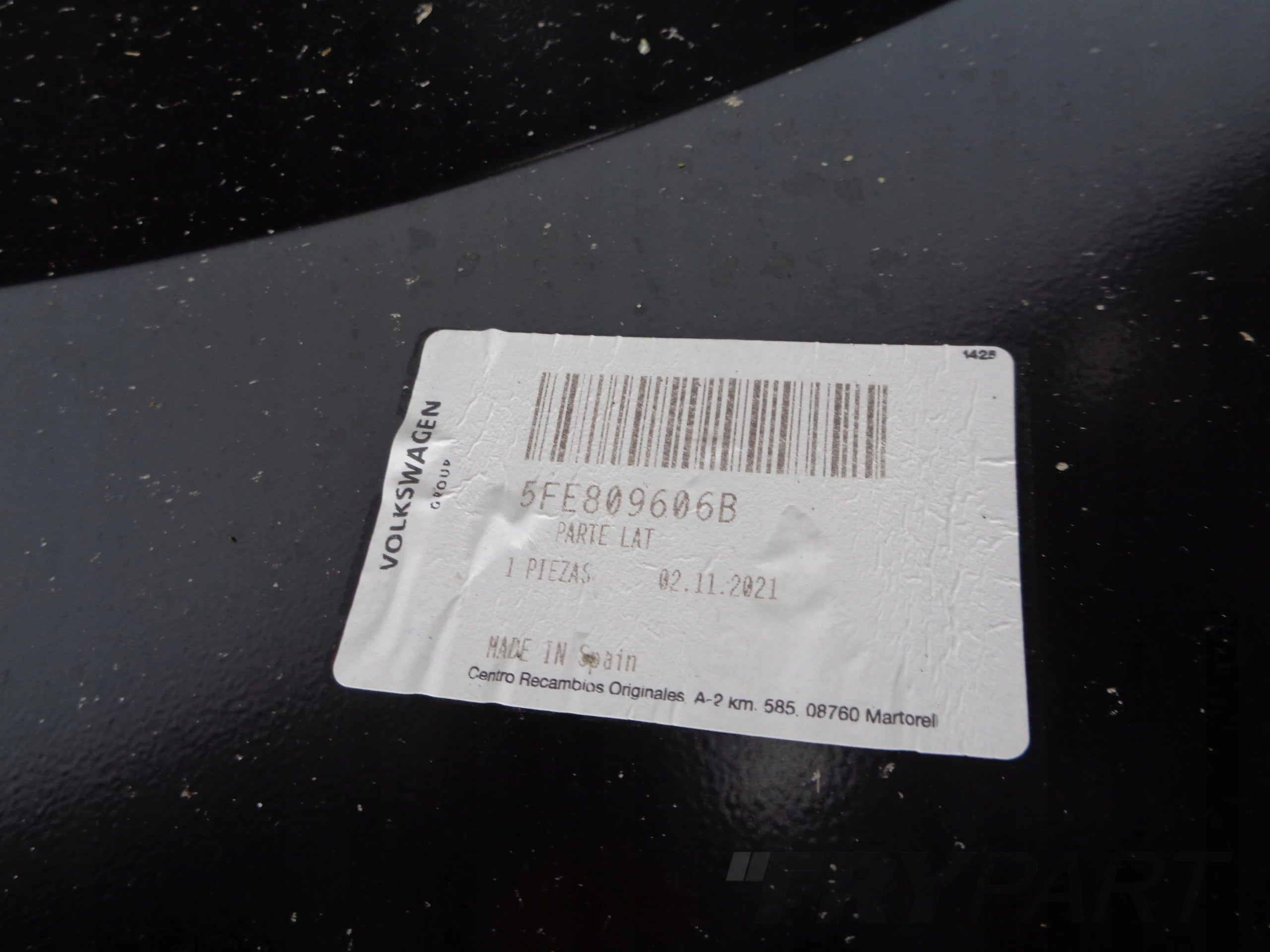 RIGHT REAR FENDER REPAIR PANEL SEAT LEON 4 IV 5FE 19- KOMBI