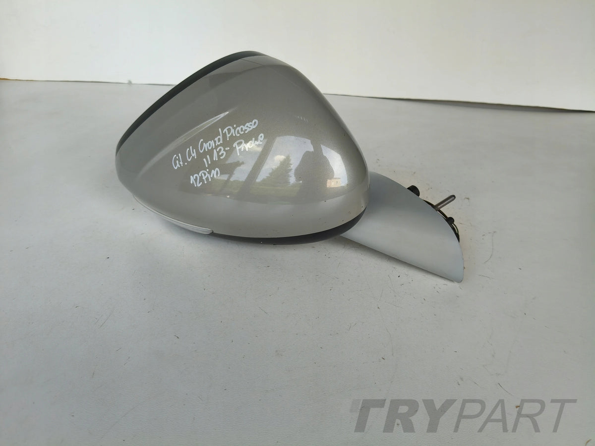 Right side mirror for CITROEN C4 GRAND PICASSO II 13- 12 pin