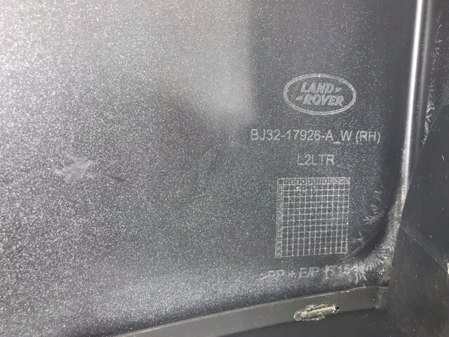 Land Rover Evoque 2013 Rear, Back Bumper OEM: BJ3217926A