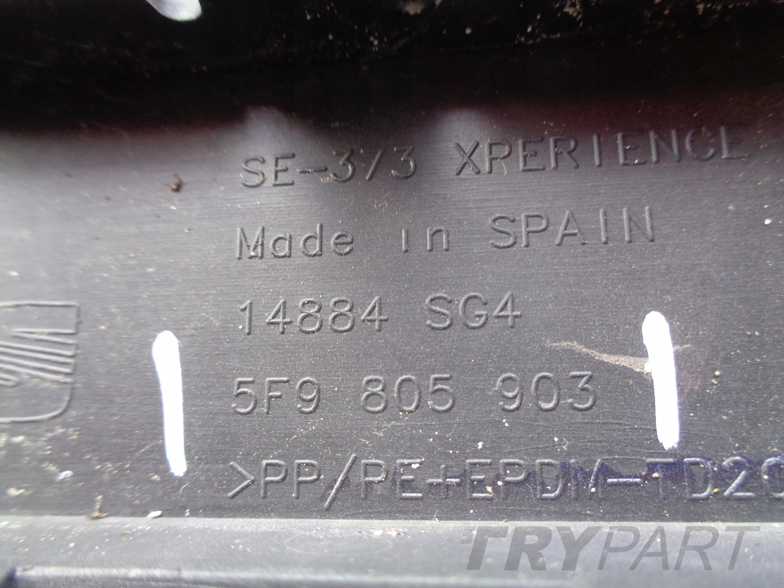 SEAT LEON III 3 5F X-PERIENCE BUMPER LIP