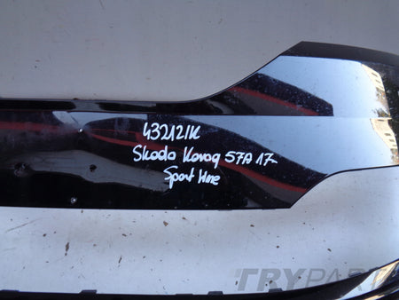 SKODA KAROQ 57A 17- SPORT LINE FRONT BUMPER NO. 43212
