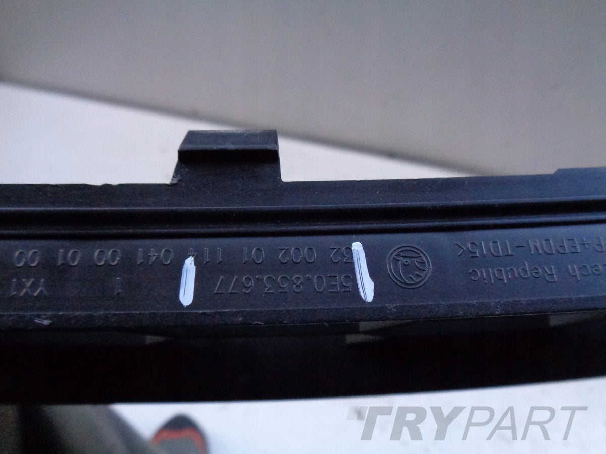 SKODA OCTAVIA III 3 5E 5E0 12-16 BUMPER GRILLE