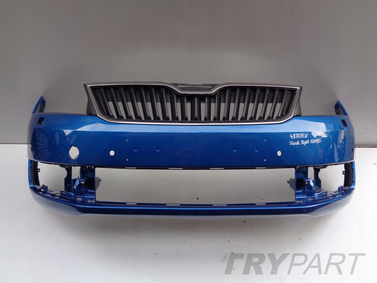 SKODA RAPID 5JA 12- FRONT BUMPER NO. 48703