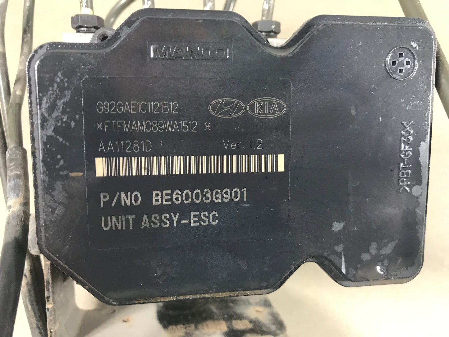 KIA RIO III 2012-2016 1.4 CRDI Diesel ABS Pump AA11281D, BE6003G901, G9GGAE1C1111512