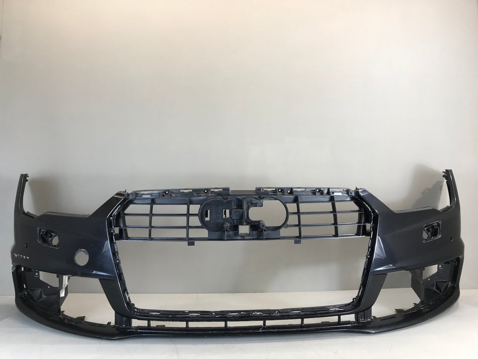 Audi A7 C7 S-Line 2014-2018 Front Bumper Used 4G8807437S / 4G8807437AA / 4G8807437T
