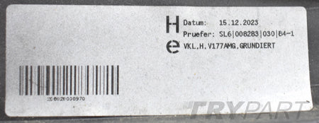 MERCEDES A-CLASS W177 AMG REAR BUMPER ORIGINAL SEDAN