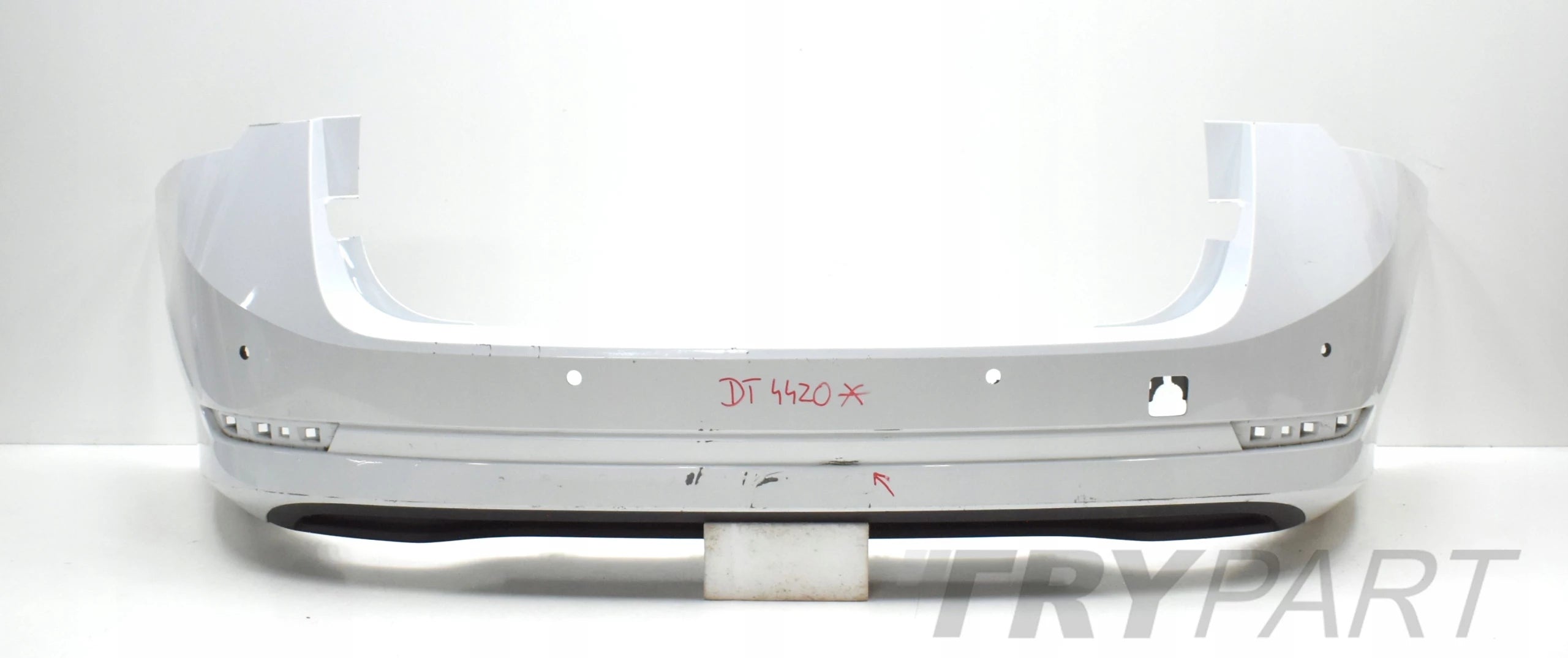 SKODA OCTAVIA IV 5E6 REAR BUMPER ORIGINAL SEDAN + BOTTOM