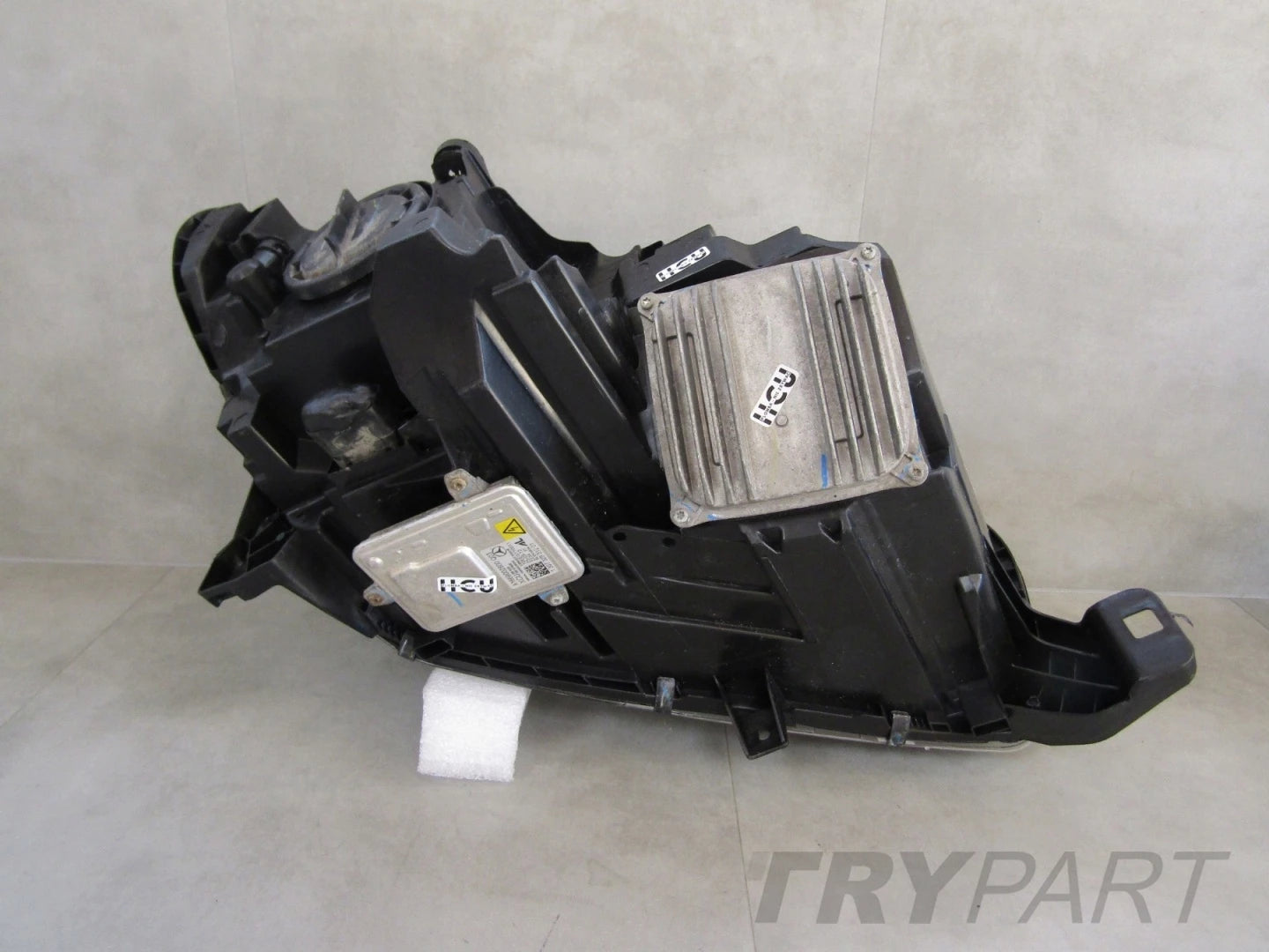 MERCEDES ML W166 XENON HEADLIGHT SWIVELING 11-15 LH LEFT A1668202259
