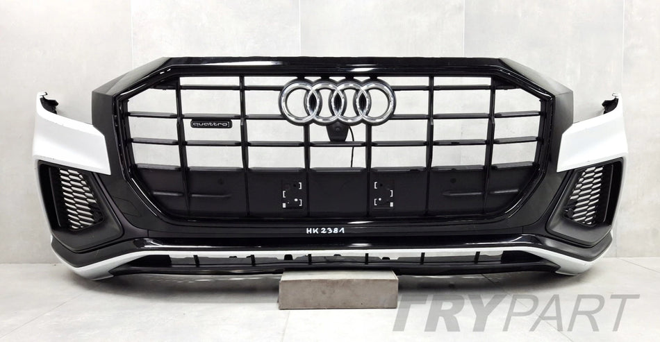 Front bumper for Audi Q8 4M8 S Line 18-23 / + camera + 6PDC + wiring harness