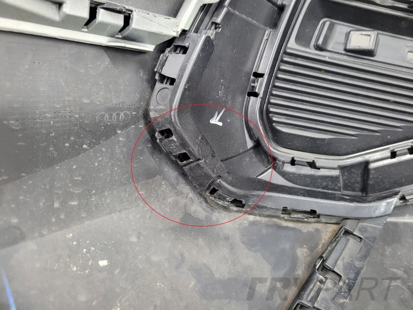 Audi Q3 83F Sportback S-Line Rear Bumper (2019-)