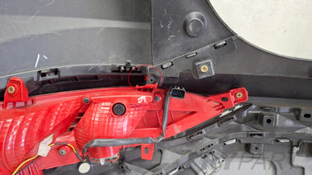 Rear bumper for Hyundai Tucson 4 IV 20-24 / + 1x lamp