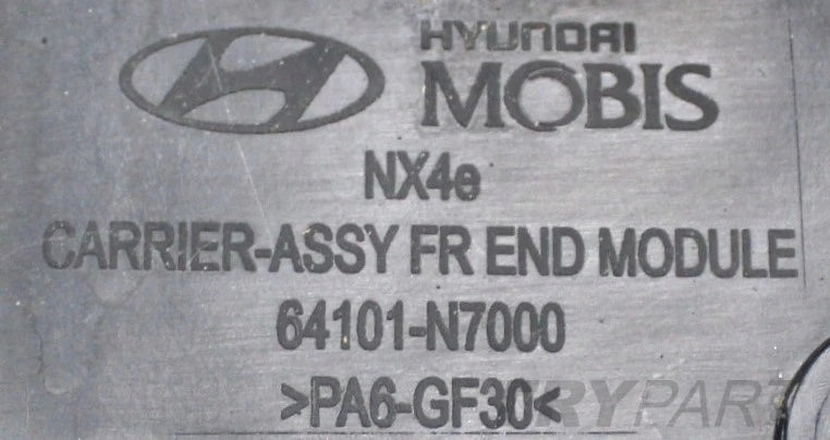 HYUNDAI TUCSON IV FRONT PANEL REINFORCEMENT ORIGINAL 64101-N7000