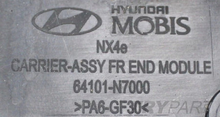 HYUNDAI TUCSON IV FRONT PANEL REINFORCEMENT ORIGINAL 64101-N7000