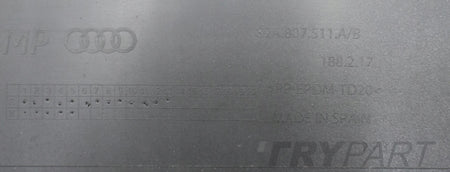 AUDI A1 II 82A REAR BUMPER ORG + BOTTOM