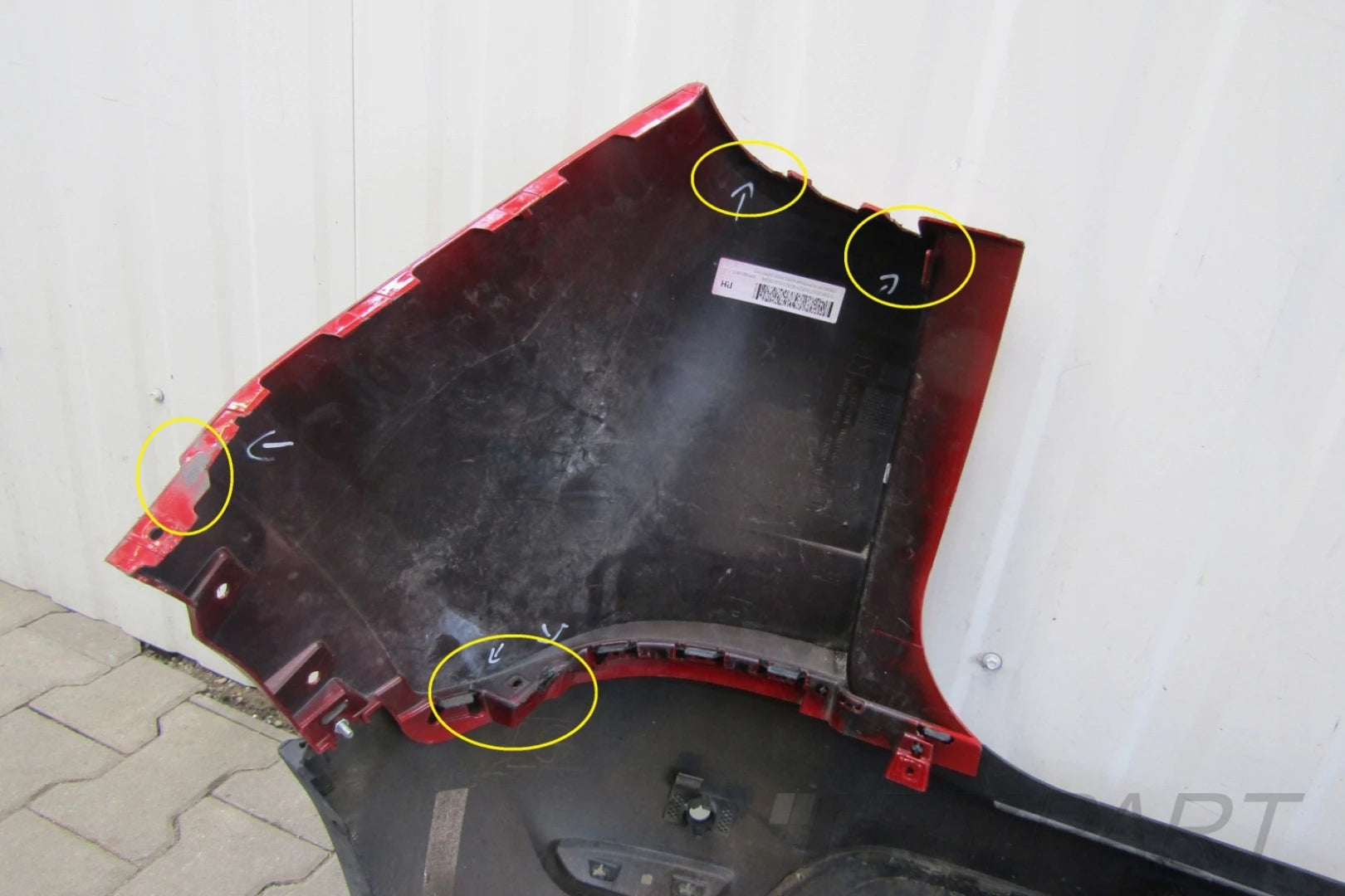 Rear Bumper Opel Crossland X 17-