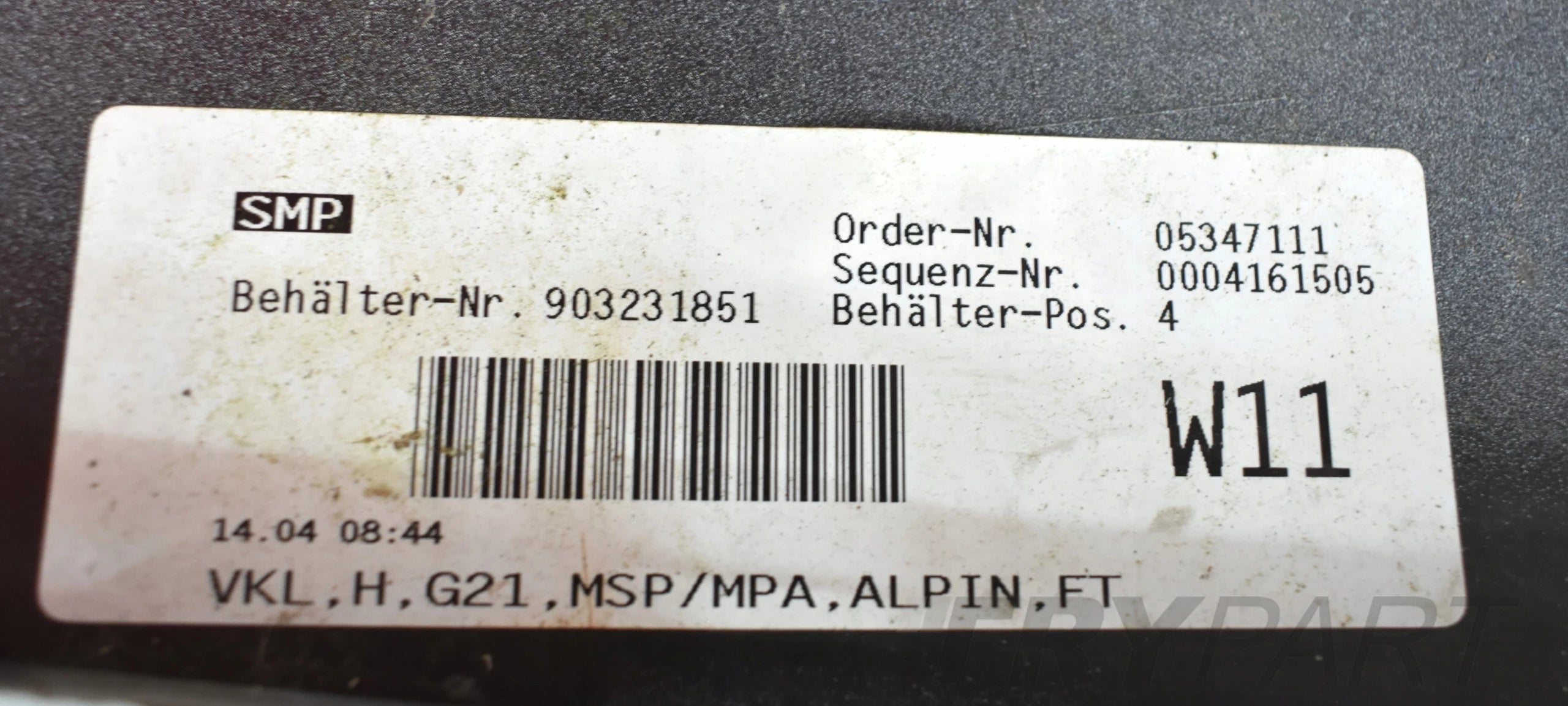 BMW 3 G21 M PACKAGE REAR BUMPER ESTATE ORIGINAL + DIFFUSER