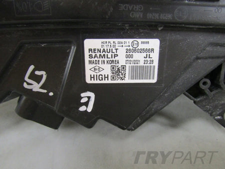 HEADLIGHT RENAULT ARKANA LED PURE VISION 19- LH LEFT 260602566R