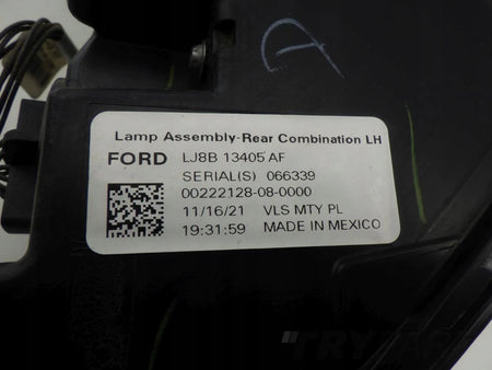 FORD MUSTANG MACH-E MACH E 16PIN 21- EU Rear Lamp Left