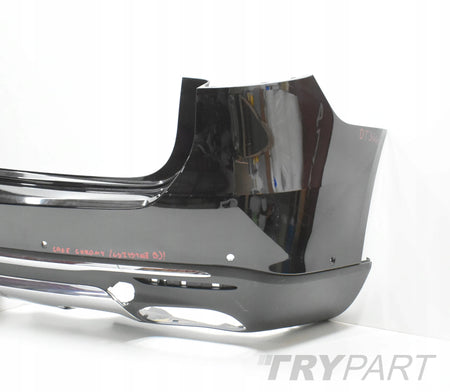 MERCEDES GLS W167 REAR BUMPER REAR ORIGINAL + FULL CHROME