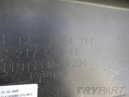 BMW 5 G30 SEDAN M PACKAGE rear bumper