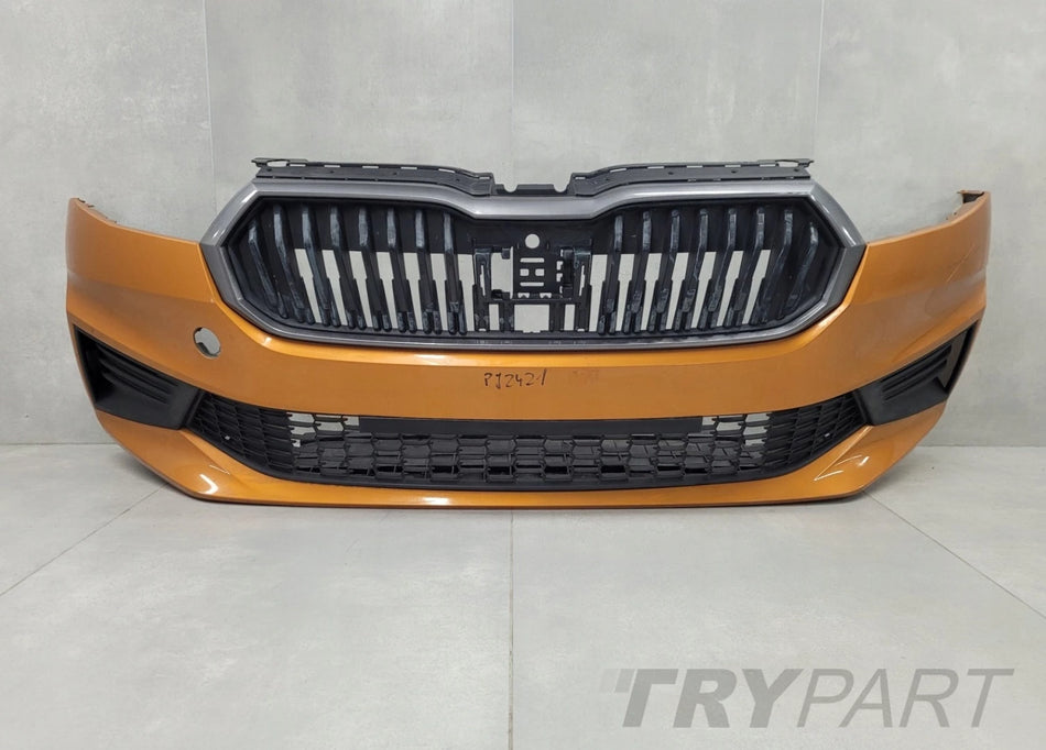 Front Bumper for Skoda Fabia IV 4 6VA 21-