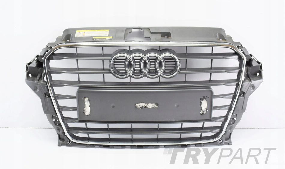 AUDI A3 8V 8V3 CHROME GRILLE - ORIGINAL BUMPER GRILLE