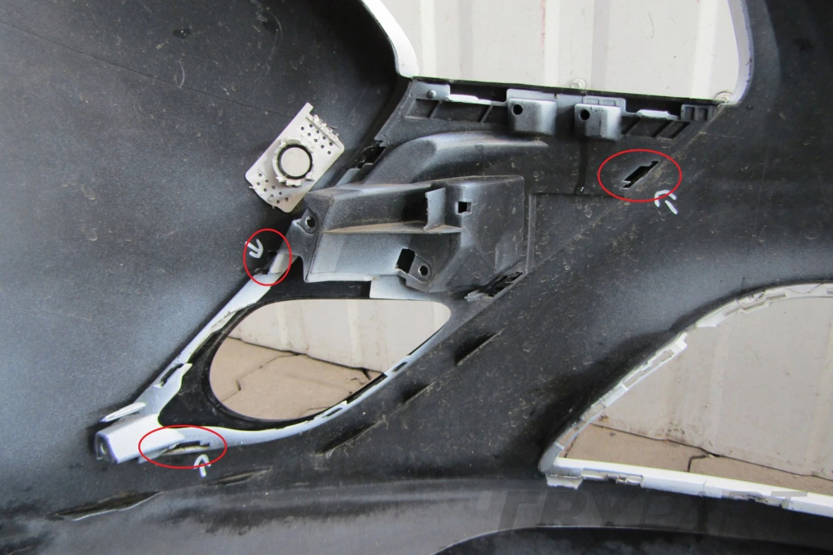 Front Bumper Opel Zafira C III 12-16