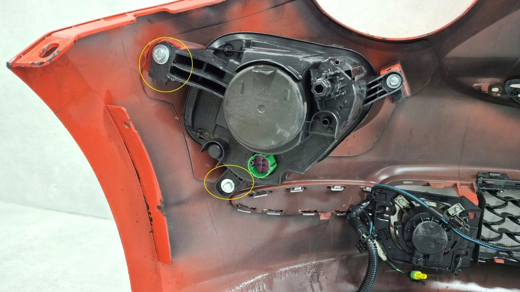 Front Bumper for Fiat 500 Lift 15-24 / With Halogens + Wiring