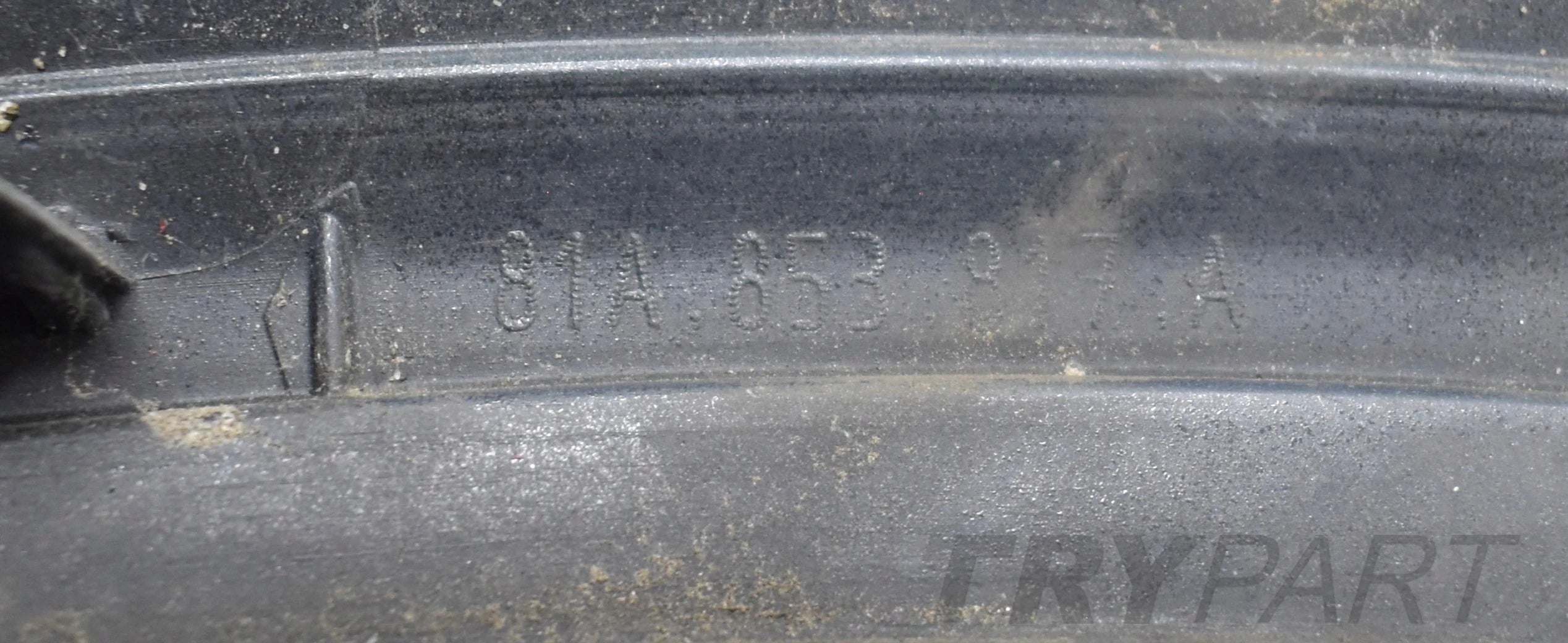 AUDI Q2 81A LEFT REAR FENDER TRIM ORIGINAL