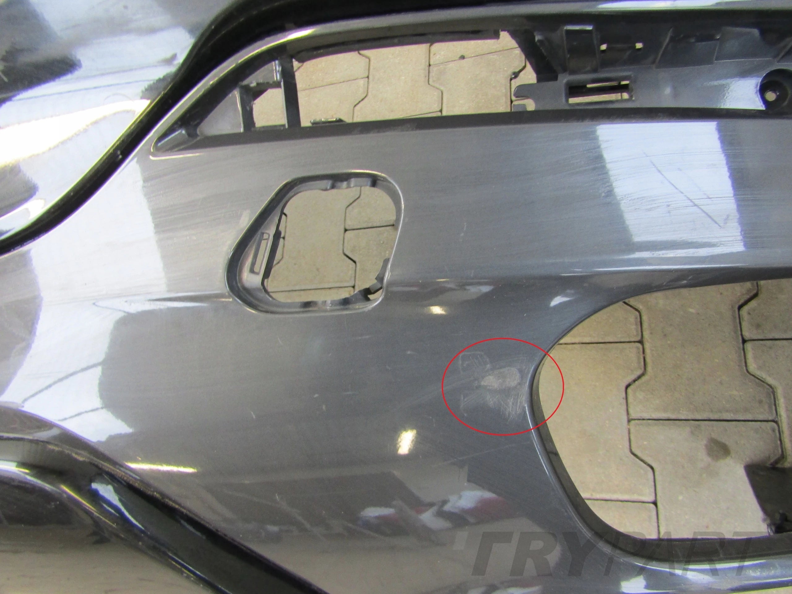 Rear Bumper BMW X6 F16 M Performance 14-19