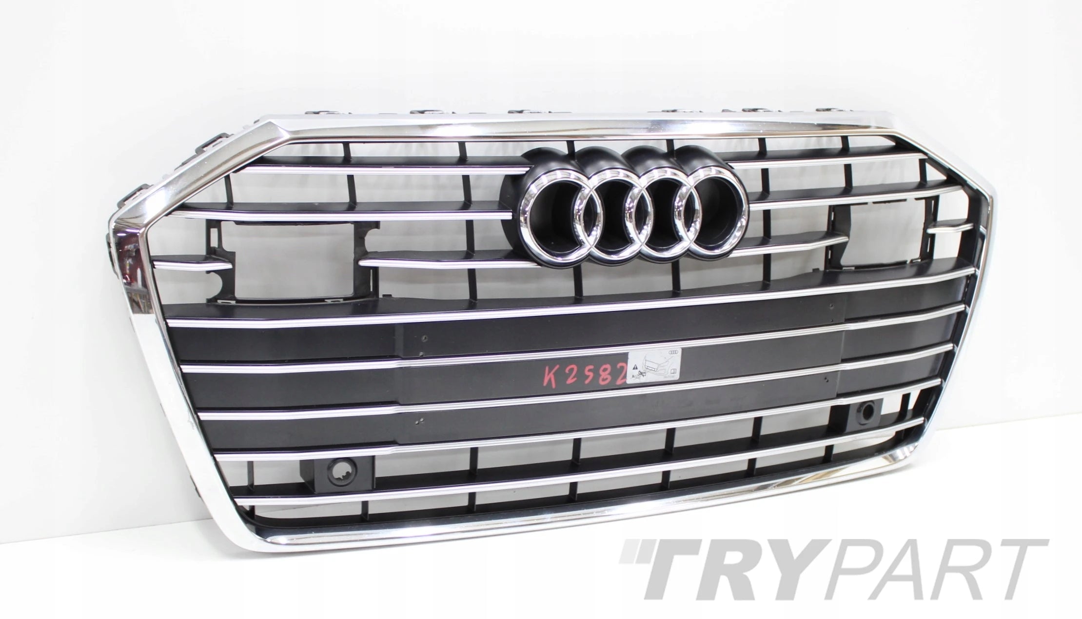 AUDI A6 C8 4K S LINE CHROM GRILLE FRONT BUMPER ORIGINAL 4K0853651