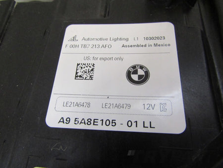 BMW X5 G05 LIFT LCI LASER 23- LH LEFT HEADLIGHT 5A8E105