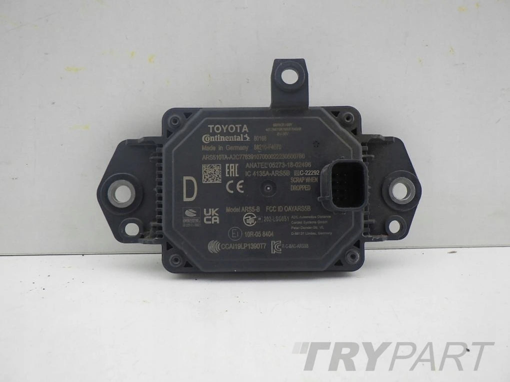 TOYOTA CHR CH-R LIFT 19- 88210-F4070 RADAR SENSOR