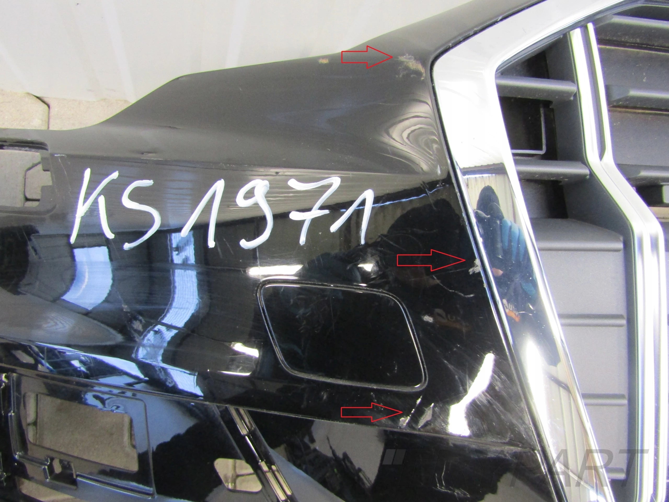 Front Bumper Audi A6 C8 4K0 Allroad 18- (Camera)