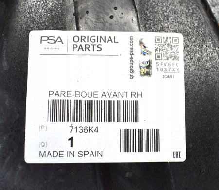 CITROEN XSARA PICASSO RIGHT FRONT FENDER NEW OEM