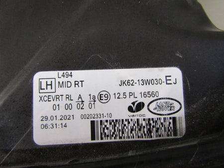 HEADLIGHT RANGE ROVER SPORT L494 LIFT FULL LED MID LH LEFT JK62-13W030