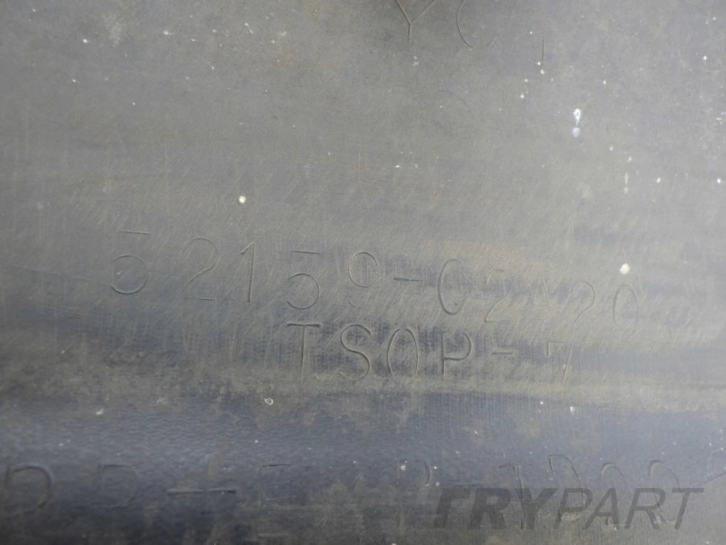 TOYOTA COROLLA E16 SEDAN 13- rear bumper