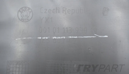 SKODA OCTAVIA II 1Z5 REAR BUMPER SEDAN ORG NEW 1Z5807421