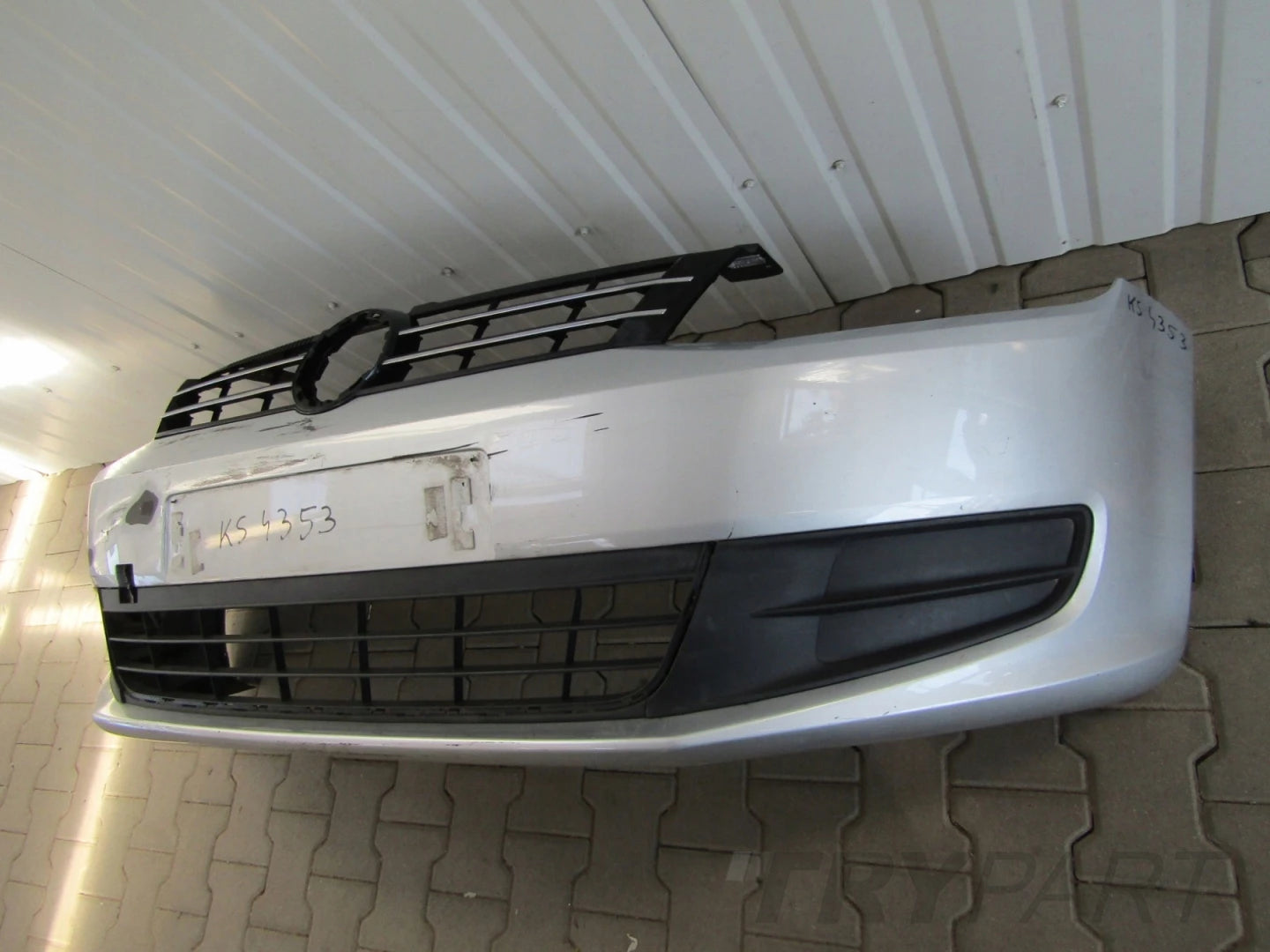 Front Bumper VW Sharan 2 II 7N0 10-