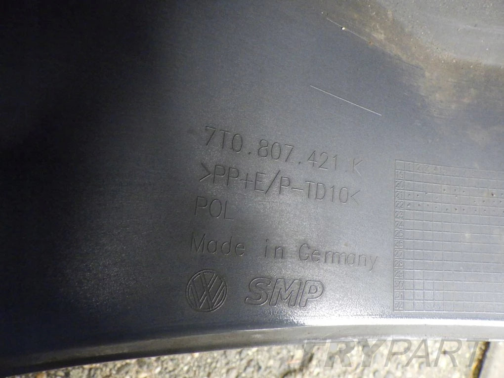 VW T7 7T0 7T0807421K Rear Bumper