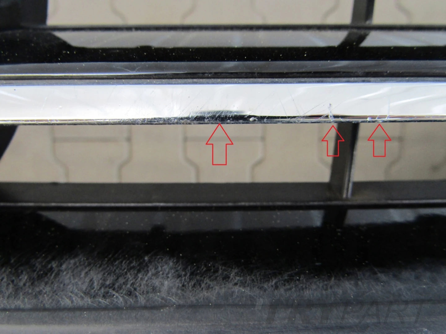 Front Bumper VW Sharan 2 II 7N0 10-