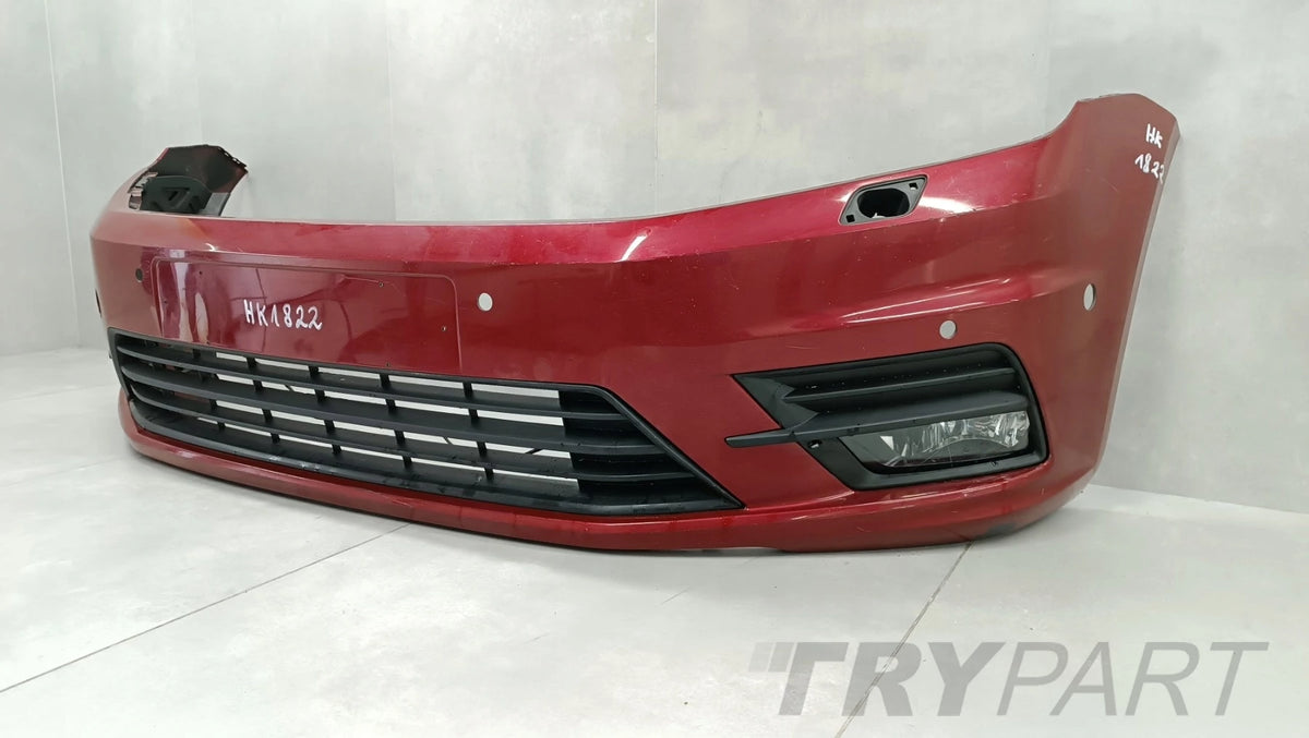 Front Bumper for VW Caddy 2K5 III 2nd Facelift 15-20 / + Fog Lights + Wiring