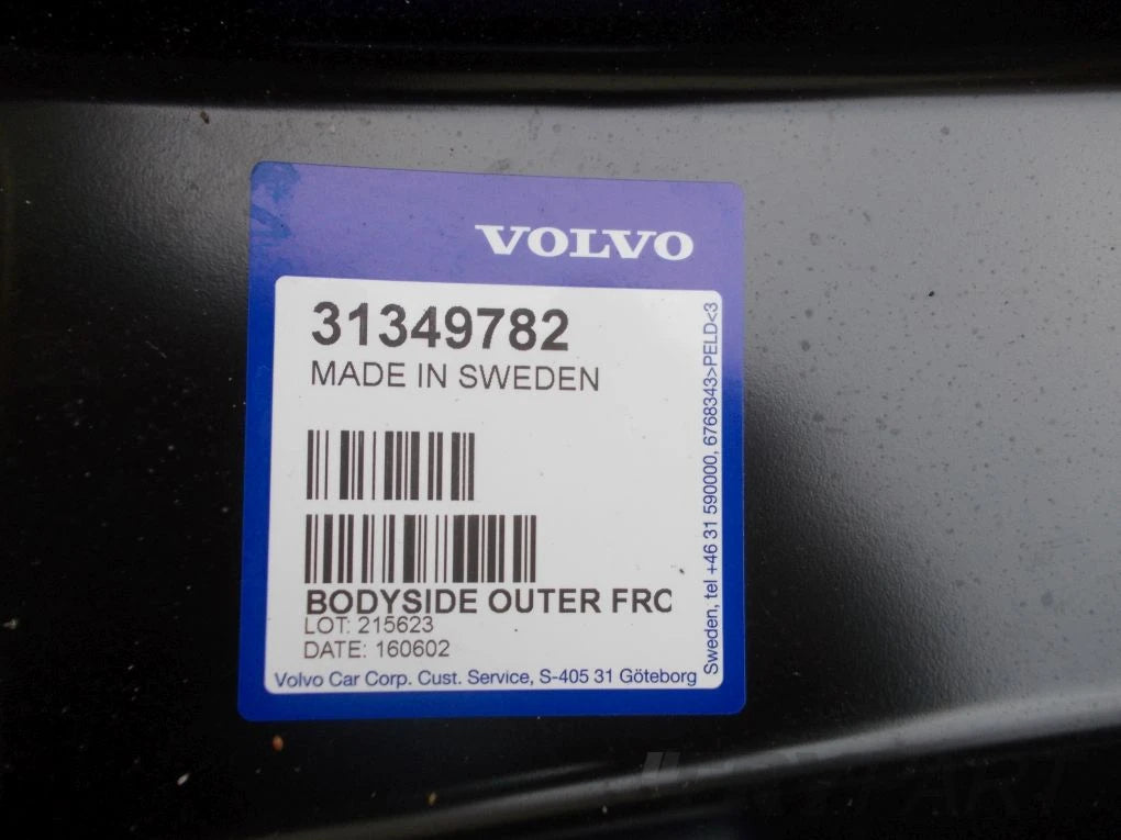 VOLVO V60 S60 2010- left pillar frame