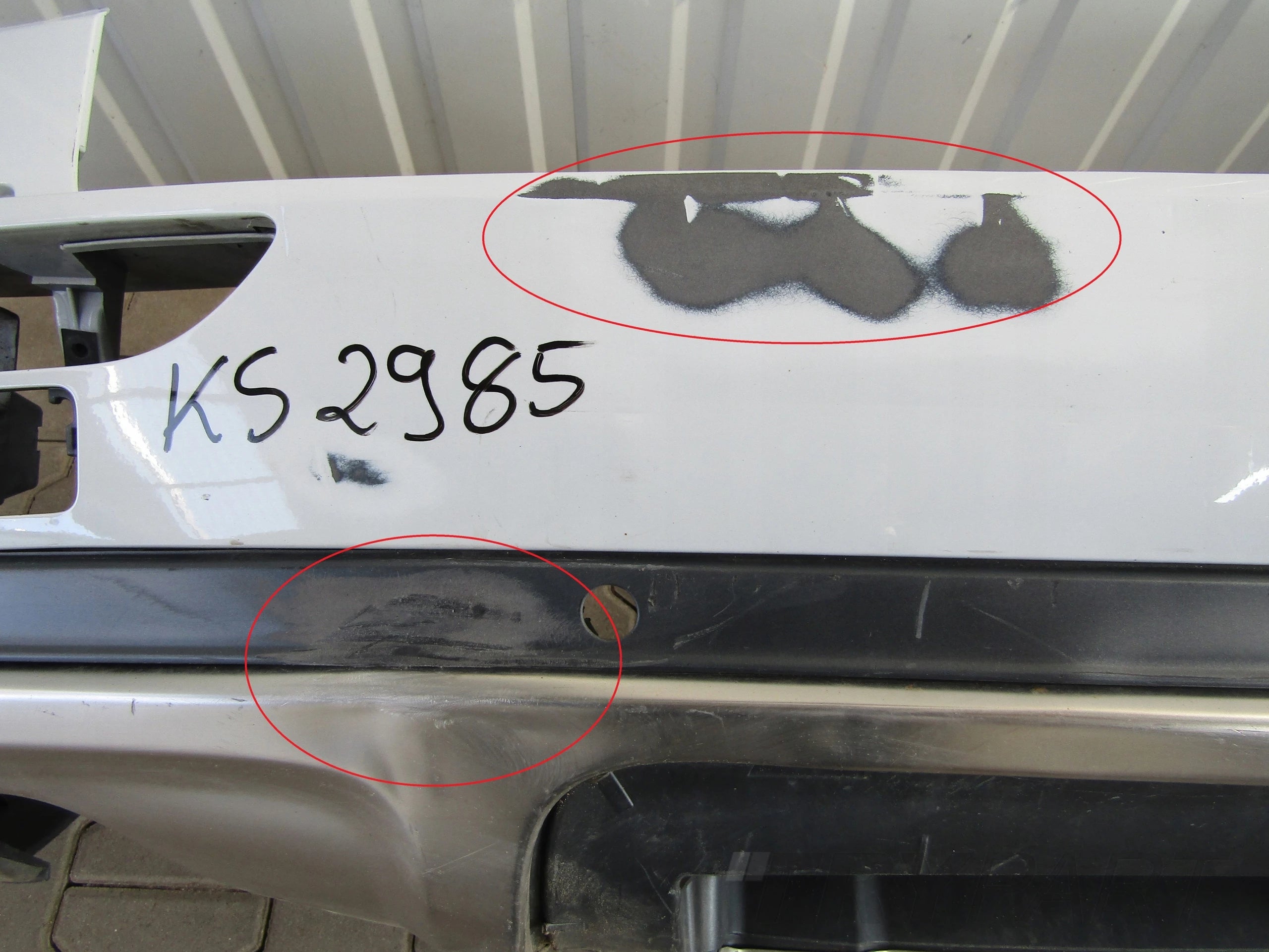 Rear bumper Audi Q5 8R0 Offroad 08-16