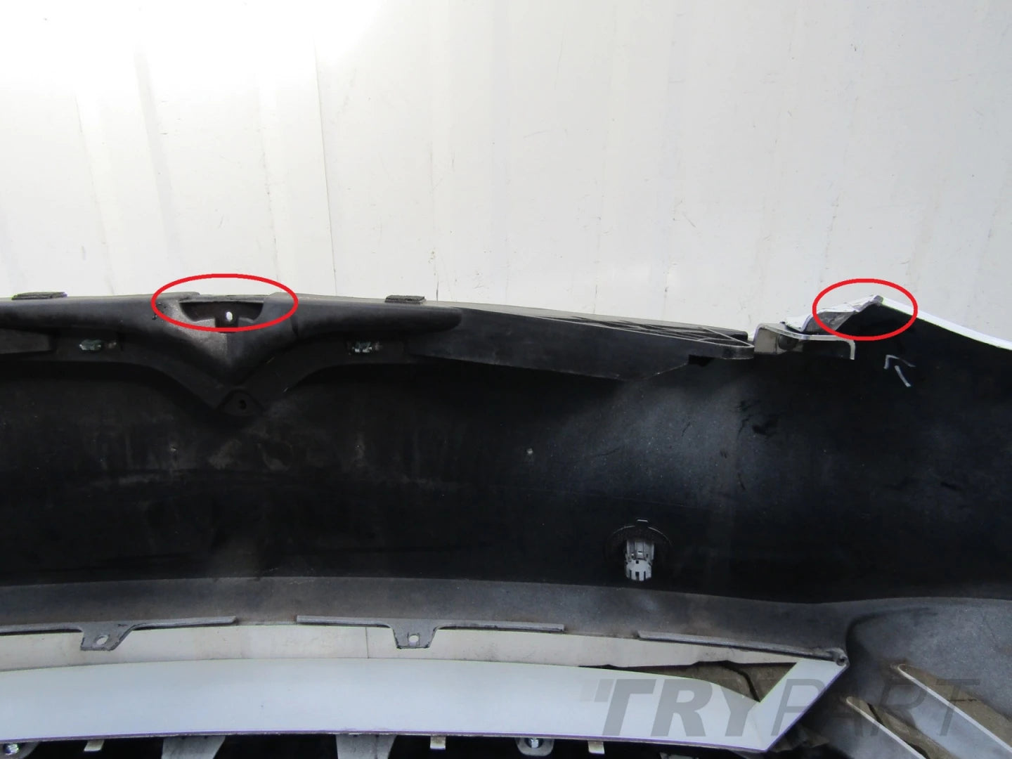 Front Bumper Tesla S Lift 16- (Plate + Frame)